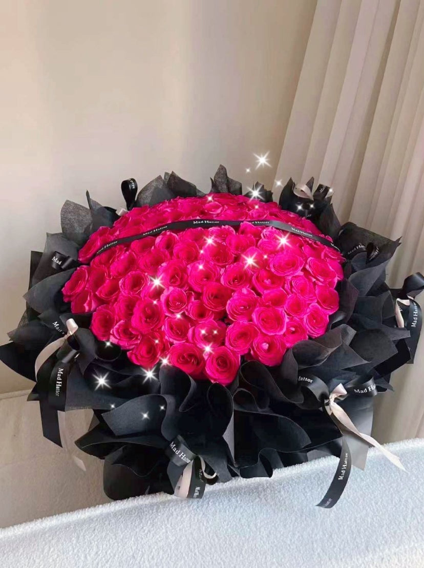 Floyd Rose Bouquet (21 to 99 roses)