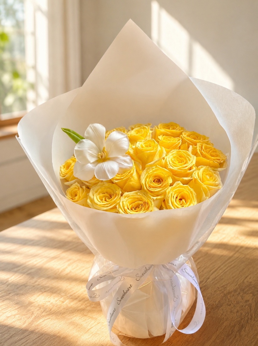 Yellow Rose Bouquet
