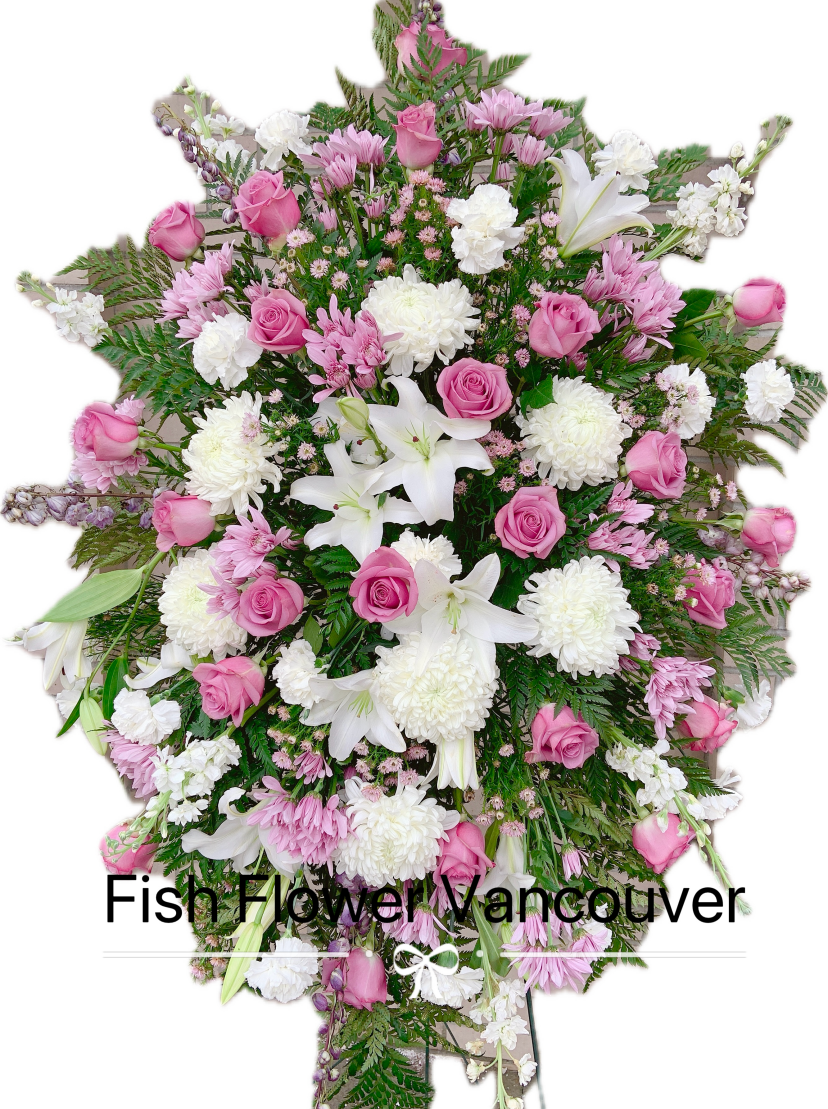 Standing Spray--Tender Farewell