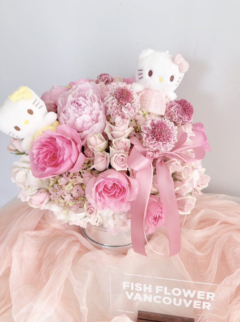Hello Kitty Flower Box