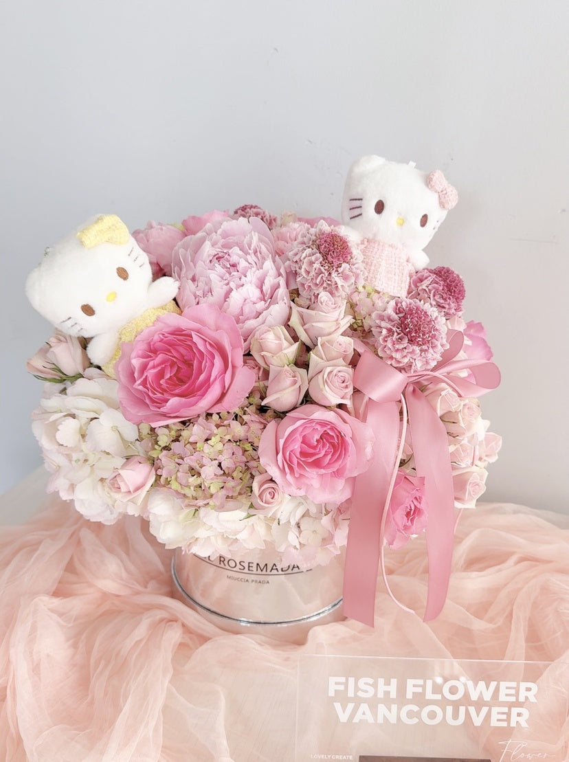 Hello Kitty Flower Box