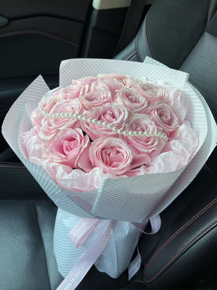Pink Rose Bouquet(21 to 99 roses) Vancouver Flower Delivery