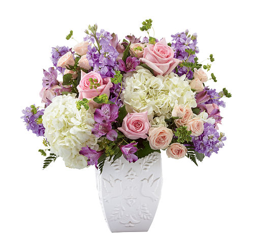 Vase Arrangement-Blooms of Love