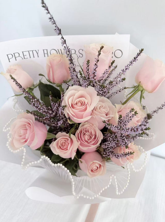 V Day ❤️ Dozen  Roses Bouquet