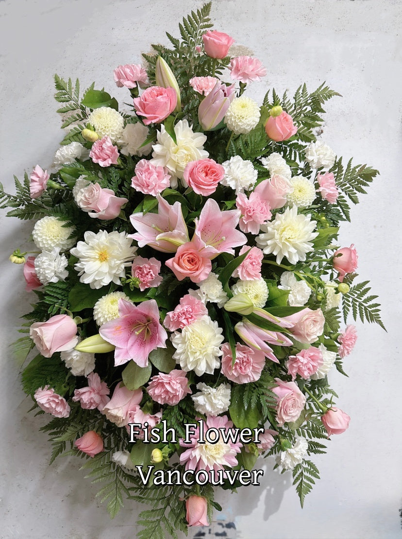 Standing Spray--Tender Farewell