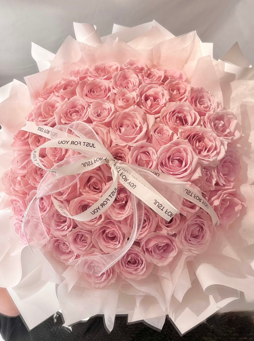 Pink Rose Bouquet(21 to 99 roses) Vancouver Flower Delivery