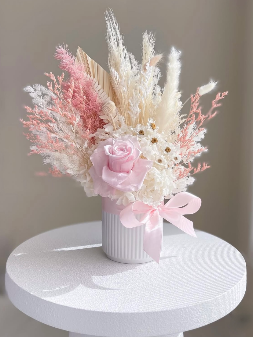 Preserved Flower Vase Arrangement