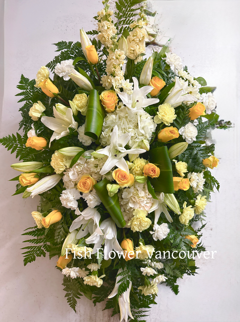 Standing Spray--Tender Farewell