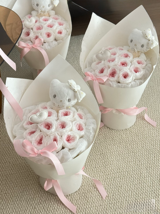 Preserved Flower Bouquet& 永生玫瑰花束