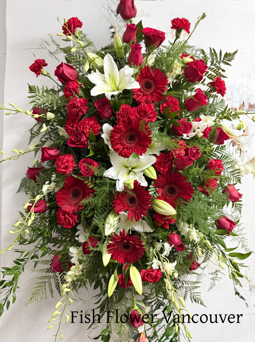 Standing Spray--Tender Farewell