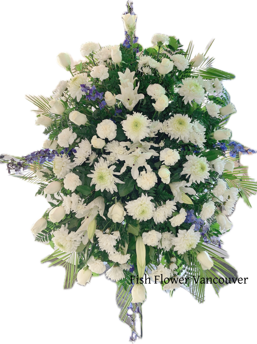 Standing Spray--Tender Farewell