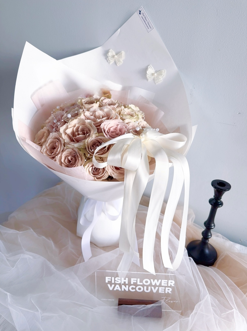 Quicksand Roses Bouquet  流沙玫瑰花束