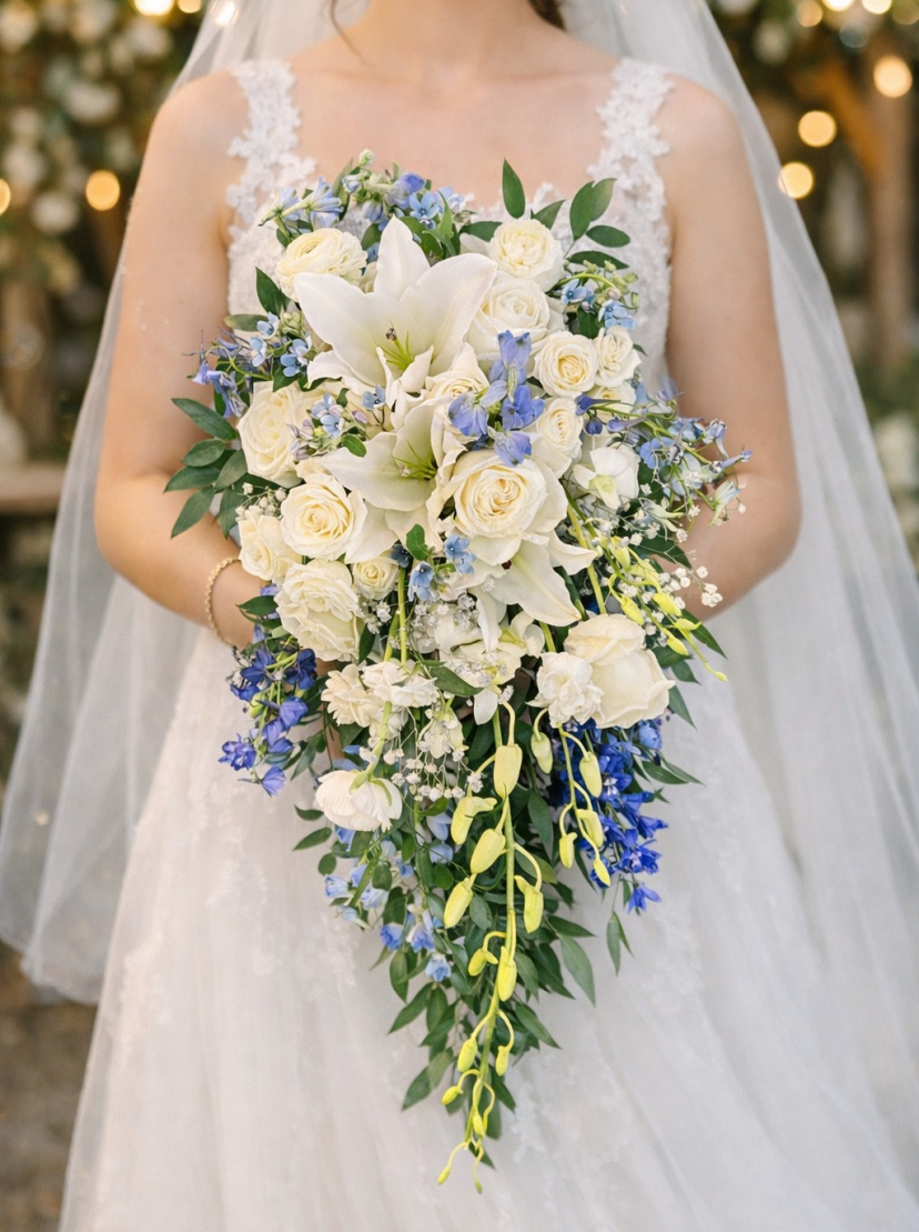 Blue Cascade |Vancouver Bridal Bouquet