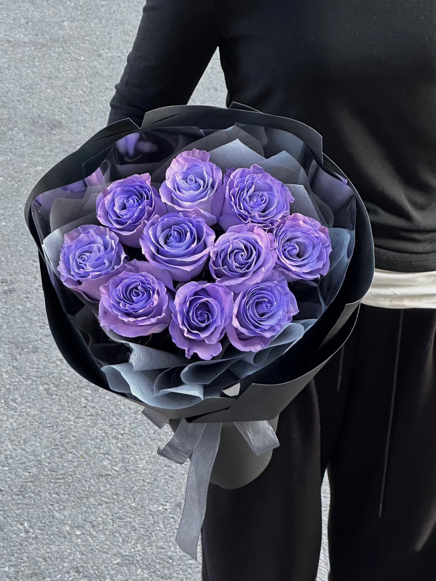 V Day ❤️Ecuador Tinted  Rose--Purple