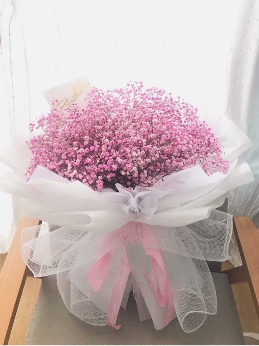 Baby's breath bouquet
