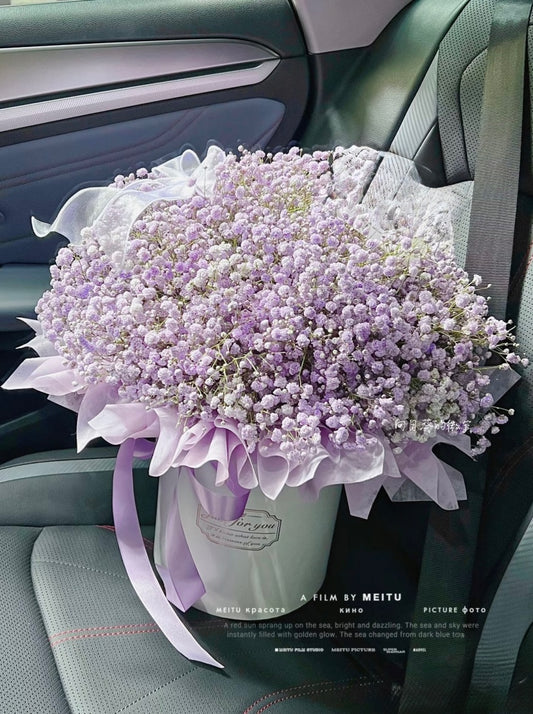 Lavender Baby's Breath Hug