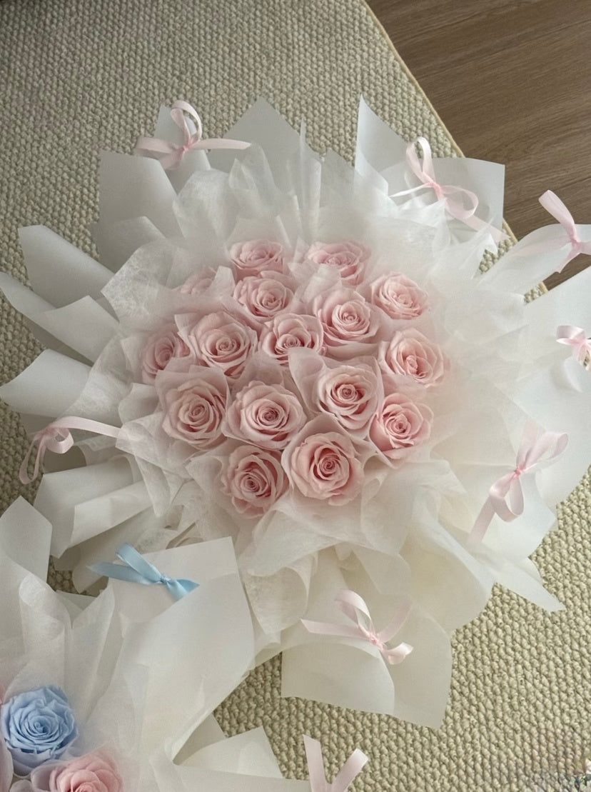 Preserved Roses Bouquet  &  永生玫瑰花束