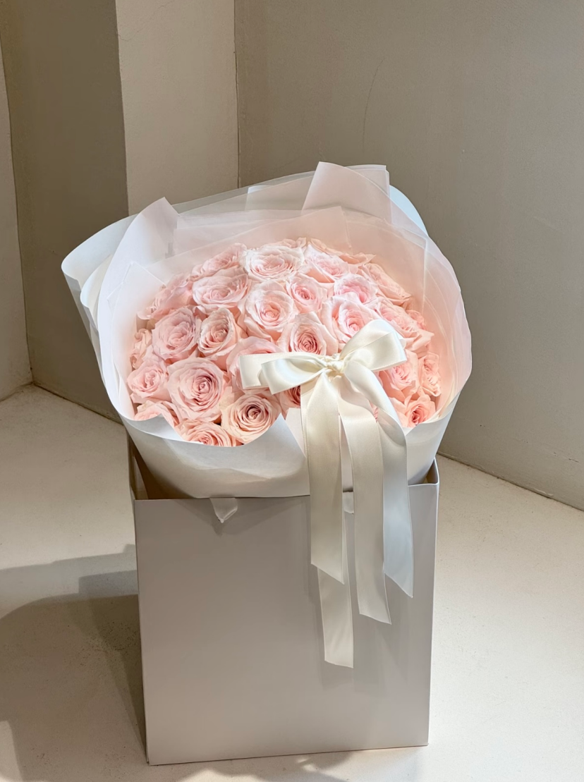 Pink Rose Bouquet(21 to 99 roses) Vancouver Flower Delivery