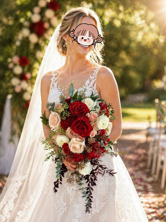 Luxury Red |Vancouver Bridal Bouquet