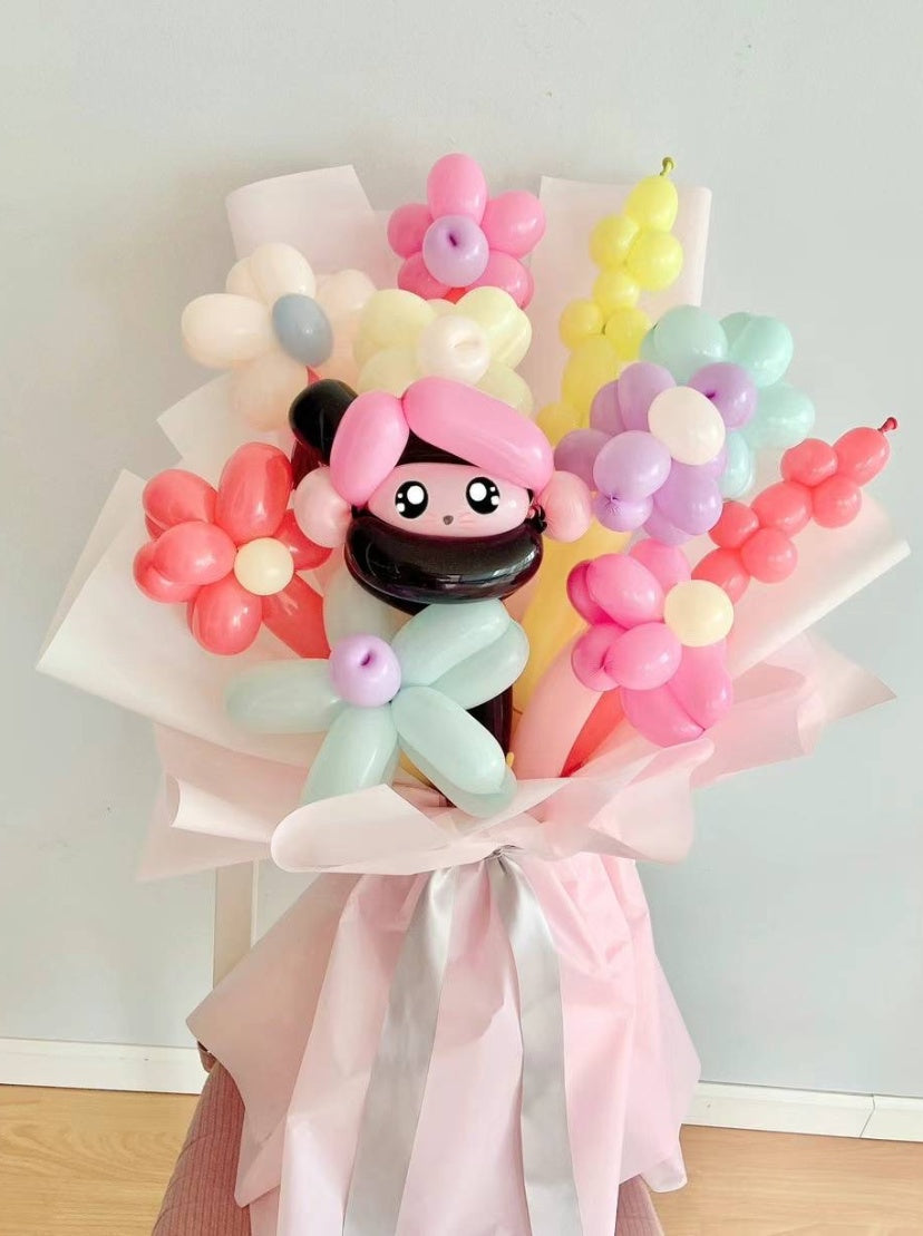 Balloon Bouquet-- Pink Bella
